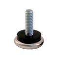 Commercial Table Leveler w/ Metal Base & 1/4" x 3/4" Stud 32106